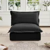 Streamdale Furniture Streamdale Koala Armless Sofa - Black