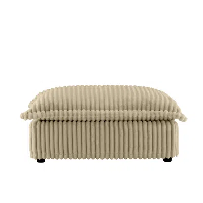 Streamdale Furniture Streamdale Koala Ottoman - Camel