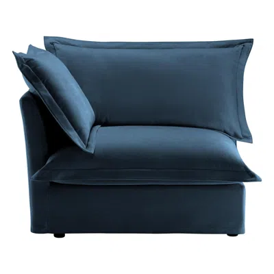 Streamdale Furniture Streamdale Koala Sofa Lsf W/1 Pillow -blue