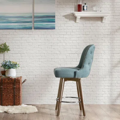 Streamdale Furniture Streamdale Kobe Counter Stool With Swivel Seat