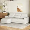 Streamdale Furniture Streamdale L-shaped Modular Sectional Sofa With Removable Back Cushions And 3 Pillows