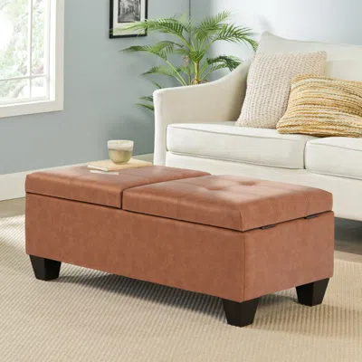 Streamdale Furniture Streamdale Lanister Storage Ottoman