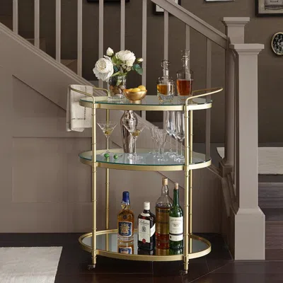 Streamdale Furniture Streamdale Lauren Bar Cart