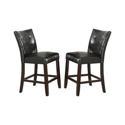 Streamdale Furniture Streamdale Leather Upholstered High Dining Chair