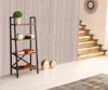 Streamdale Furniture Streamdale Leon 5 Tier Modern Ladder Bookshelf Organizers