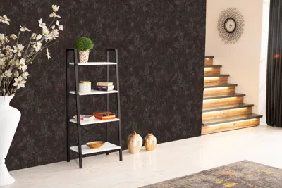 Streamdale Furniture Streamdale Leon 5 Tier Modern Ladder Bookshelf Organizers