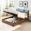Shop Streamdale Furniture Streamdale Lift-up Storage Bed Frame