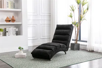 Streamdale Furniture Streamdale Linen Chaise Lounge Indoor Chair