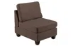 Streamdale Furniture Streamdale Living Room Furniture Armless Chair Linen Like Fabric 1 Piece