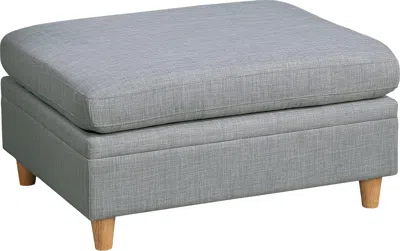 Streamdale Furniture Streamdale Living Room Furniture Ottoman Light Dorris Fabric 1 Piece Cushion