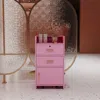 Streamdale Furniture Streamdale Locking Beauty Salon Storage Cabinet Hair Dryer Holder Stylist