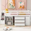 Streamdale Furniture Streamdale Loft Bed With Desk