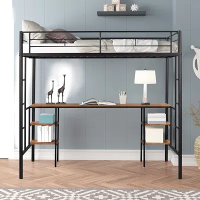 Streamdale Furniture Streamdale Loft Bed With Table