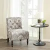 Streamdale Furniture Streamdale Lola Tufted Armless Chair