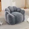 Streamdale Furniture Streamdale Lotus Compression Bean Bag Sofa - Gray In Gray