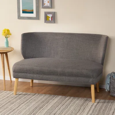 Streamdale Furniture Streamdale Loveseat For Home Or Office In Gray