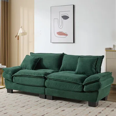 Streamdale Furniture Streamdale Loveseat Sleeper Sofa With Pillows