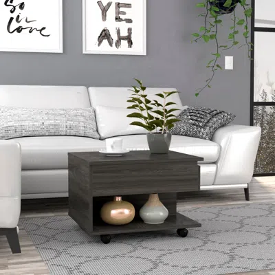 Streamdale Furniture Streamdale Luanda Lift Top Coffee Table In Gray