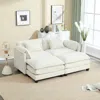 Streamdale Furniture Streamdale Luxurious Chenille Sofa With Accessories