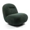 Streamdale Furniture Streamdale Modern Velvet Swivel Accent Chair