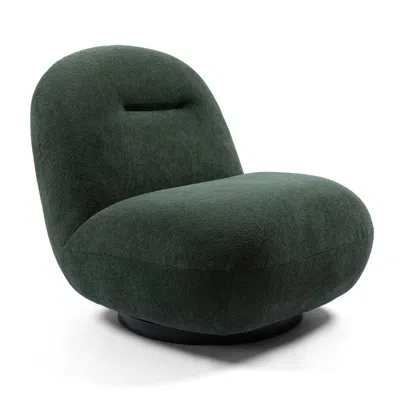 STREAMDALE FURNITURE STREAMDALE LUXURY SWIVEL ACCENT CHAIR - VELVET, MODERN, COMFY