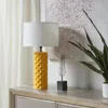 STREAMDALE FURNITURE STREAMDALE MACEY GEODESIC CERAMIC TABLE LAMP
