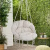 Streamdale Furniture Streamdale Macrame Swing Chair For Indoor And Outdoor With Cushion