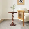 Streamdale Furniture Streamdale Mango Wood Round End Table,honey+gold
