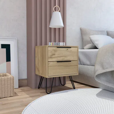 Streamdale Furniture Streamdale Mansfield 2-drawer Rectangle Nightstand