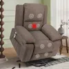 Streamdale Furniture Streamdale Massage Electric Recliner Chair For Elderly With Remote & Heating