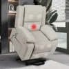 Streamdale Furniture Streamdale Massage Electric Recliner Chair For Elderly With Remote & Heating