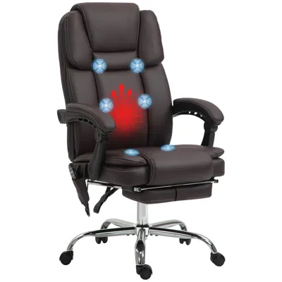 Streamdale Furniture Streamdale Massage Office Chair With 6 Vibration Points In Black
