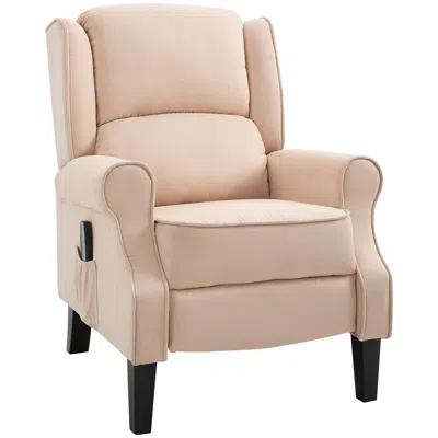 Streamdale Furniture Streamdale Massage Recliner Sofa Chair With Heat Function In Pink