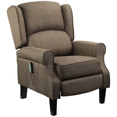 Streamdale Furniture Streamdale Massage Recliner Sofa With Heat Function In Gray