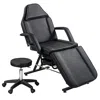 Streamdale Furniture Streamdale Massage Salon Tattoo Chair With Two Trays Esthetician Bed With Hydraulic Stool