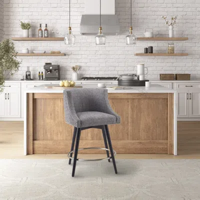 Streamdale Furniture Streamdale Mateo Swivel Counter Stool
