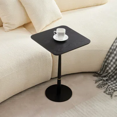 Streamdale Furniture Streamdale Mdf Square Coffee Table With Metal Feet
