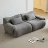 Streamdale Furniture Streamdale Memory Foam 2-seater Sofa In A Box - Light Grey In Gray