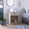 Streamdale Furniture Streamdale Merimac 1-drawer 1-shelf Nightstand Wengue