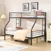 Streamdale Furniture Streamdale Twin Over Full Bed With Sturdy Steel Frame