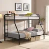 Streamdale Furniture Streamdale Twin Over Full Bed With Sturdy Steel Frame