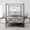 Streamdale Furniture Streamdale Metal Canopy Bed Frame