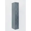 Streamdale Furniture Streamdale Metal Garage Cabinet - 6-compartment Steel Locker (gray)
