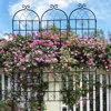 Streamdale Furniture Streamdale Rustproof Metal Garden Trellis For Climbing Plants