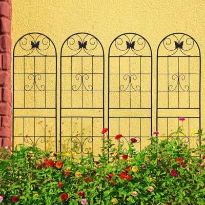 Streamdale Furniture Streamdale Metal Garden Trellis 71" - 4 Pack