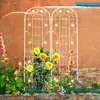 Streamdale Furniture Streamdale Metal Garden Trellis 86.7" X 19.7" For Climbing Plants