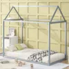 Streamdale Furniture Streamdale Metal House Shape Platform Bed