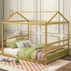 Streamdale Furniture Streamdale Metal House Shape Platform Bed