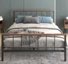 Streamdale Furniture Streamdale Metal Platform Bed Frame-no Box Spring Needed