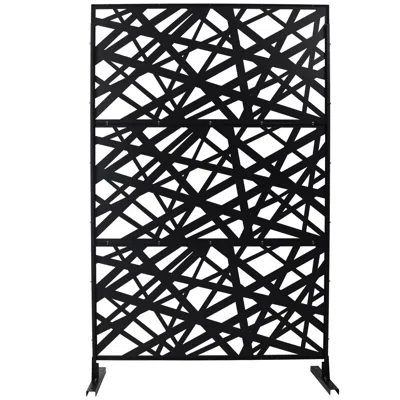 Streamdale Furniture Streamdale Metal Privacy Screen 76"x48" - Indoor/outdoor Decorative Panel